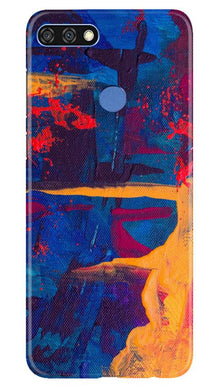 Modern Art Mobile Back Case for Huawei 7C (Design - 238)