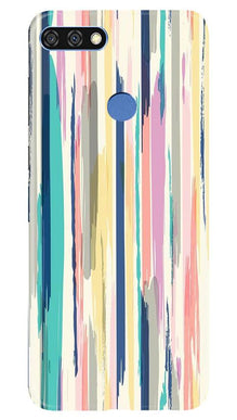 Modern Art Mobile Back Case for Huawei 7C (Design - 241)