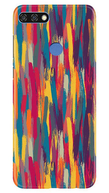 Modern Art Mobile Back Case for Huawei 7C (Design - 242)