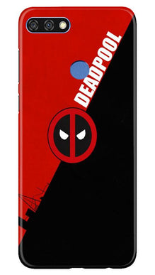 Deadpool Mobile Back Case for Huawei 7C (Design - 248)