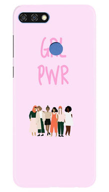 Girl Power Mobile Back Case for Huawei 7C (Design - 267)