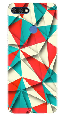 Modern Art Mobile Back Case for Huawei 7C (Design - 271)