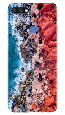 Sea Shore Mobile Back Case for Huawei 7C (Design - 273)