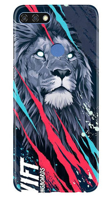 Lion Mobile Back Case for Huawei 7C (Design - 278)