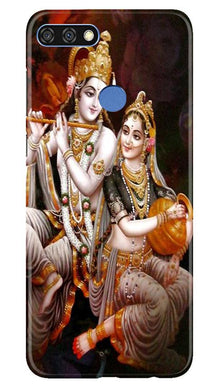 Radha Krishna Mobile Back Case for Huawei 7C (Design - 292)