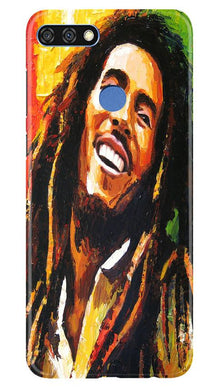 Bob marley Mobile Back Case for Huawei 7C (Design - 295)