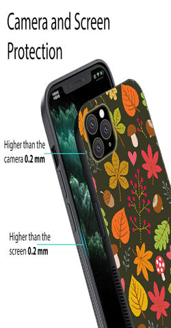 Leaves Design Metal Mobile Case for iPhone 13 Pro Max