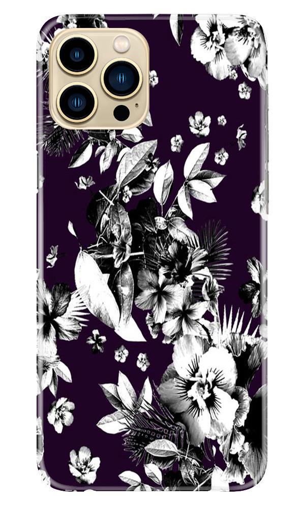 Luxury Trunk Case for Iphone 13 Pro Max - White Flower