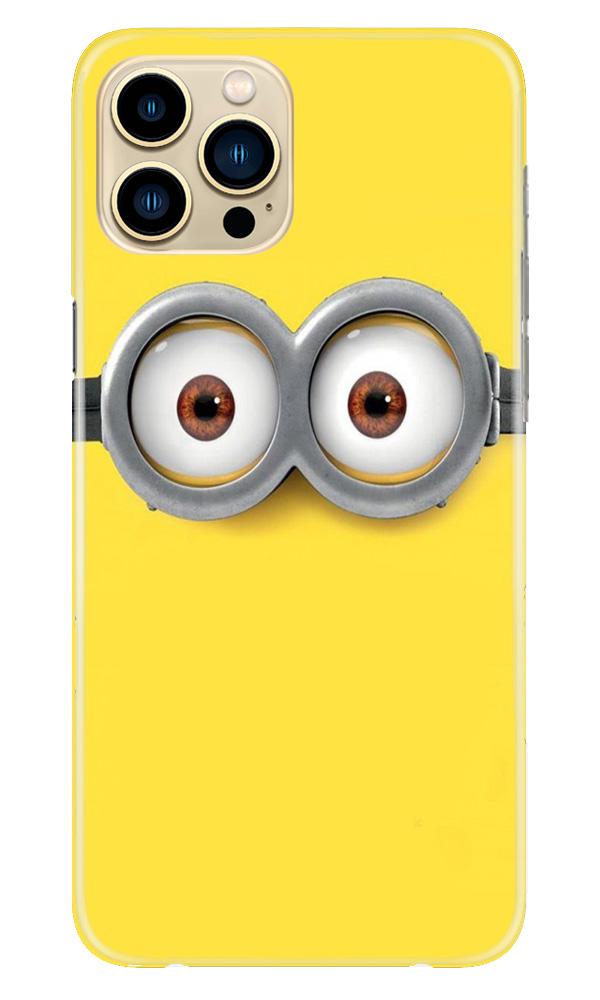 Minions Mobile Back Case for iPhone 13 Pro (Design - 128)