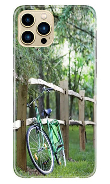 Bicycle Mobile Back Case for iPhone 13 Pro (Design - 208)