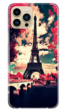 Eiffel Tower Mobile Back Case for iPhone 13 Pro (Design - 212)