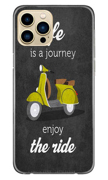 Life is a Journey Mobile Back Case for iPhone 13 Pro (Design - 261)