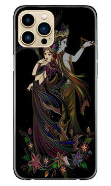 Radha Krishna Mobile Back Case for iPhone 13 Pro (Design - 290)