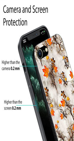 Autumn leaves Metal Mobile Case for iPhone 8