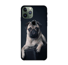 little Puppy Mobile Back Case for iPhone 11 Pro Max logo cut (Design - 68)