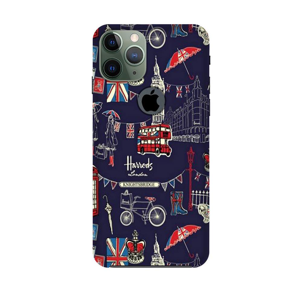 Love London Case for iPhone 11 Pro Max logo cut