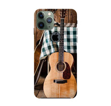 Guitar2 Mobile Back Case for iPhone 11 Pro Max logo cut (Design - 87)