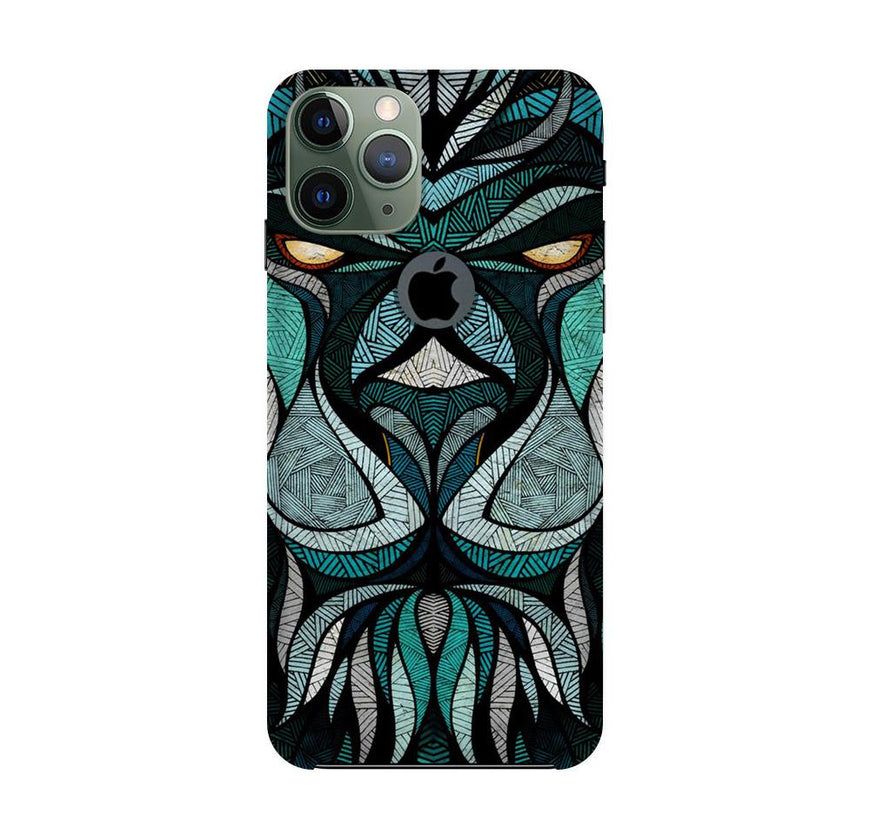 Lion Case for iPhone 11 Pro Max logo cut