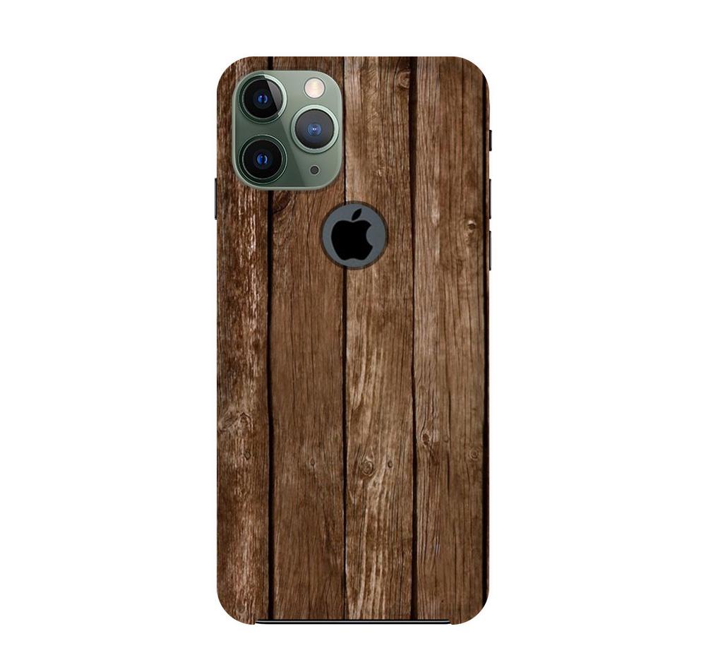 Wooden Look Case for iPhone 11 Pro Max logo cut(Design - 112)