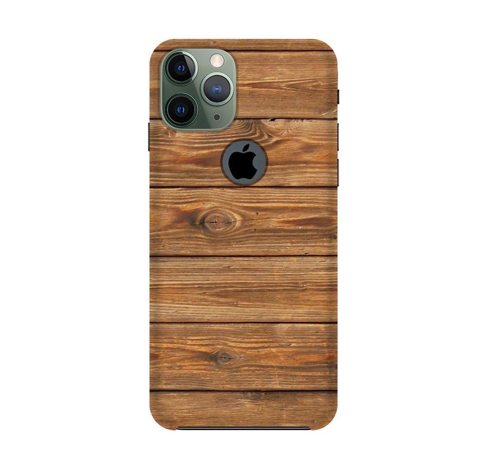 Wooden Look Case for iPhone 11 Pro Max logo cut(Design - 113)