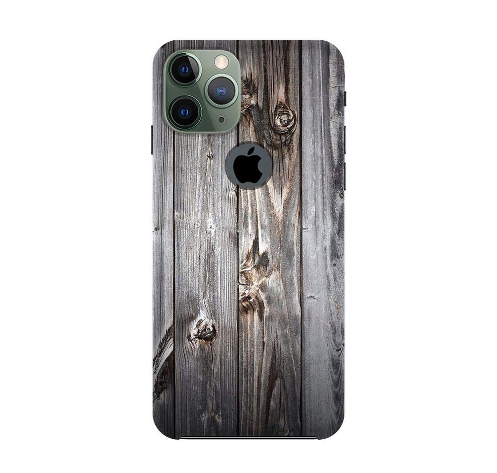 Wooden Look Case for iPhone 11 Pro Max logo cut(Design - 114)