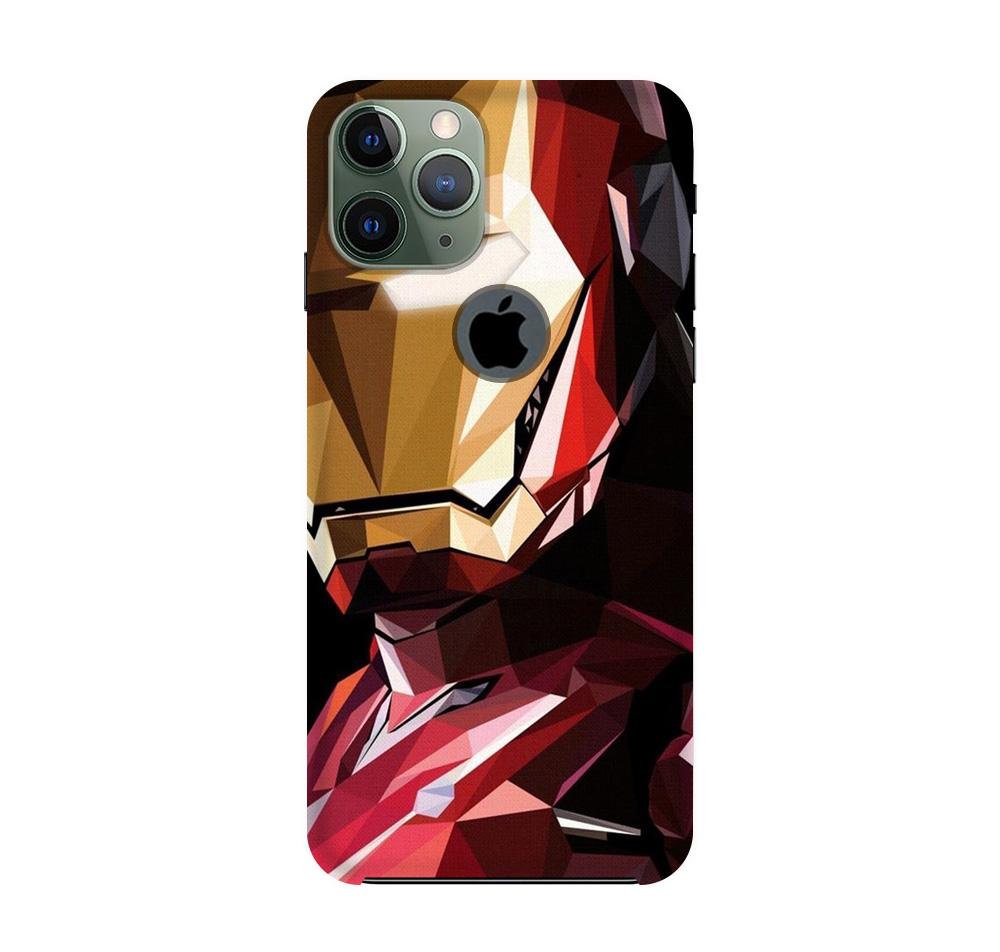 Iron Man Superhero Case for iPhone 11 Pro Max logo cut(Design - 122)