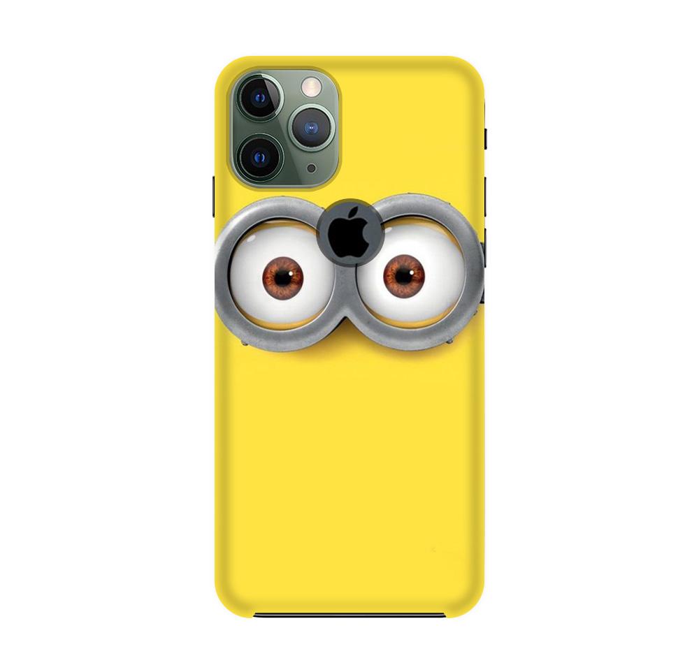 Minions Case for iPhone 11 Pro Max logo cut(Design - 128)