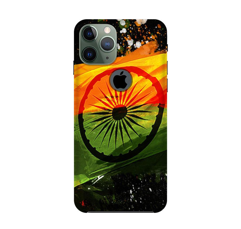 Indian Flag Case for iPhone 11 Pro Max logo cut(Design - 137)