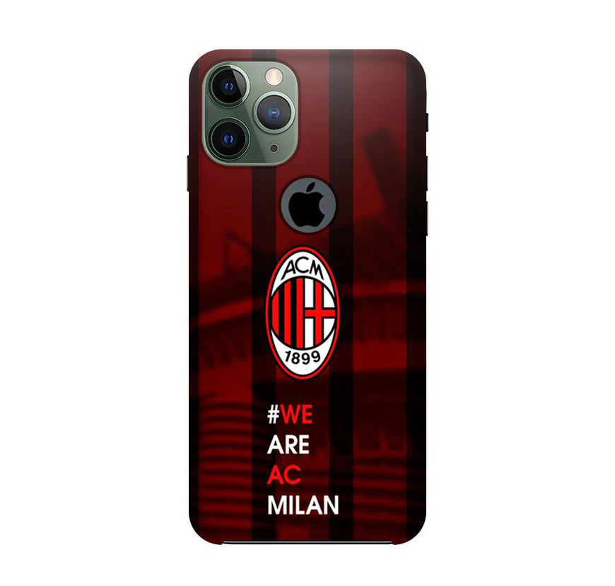 AC Milan Case for iPhone 11 Pro Max logo cut  (Design - 155)