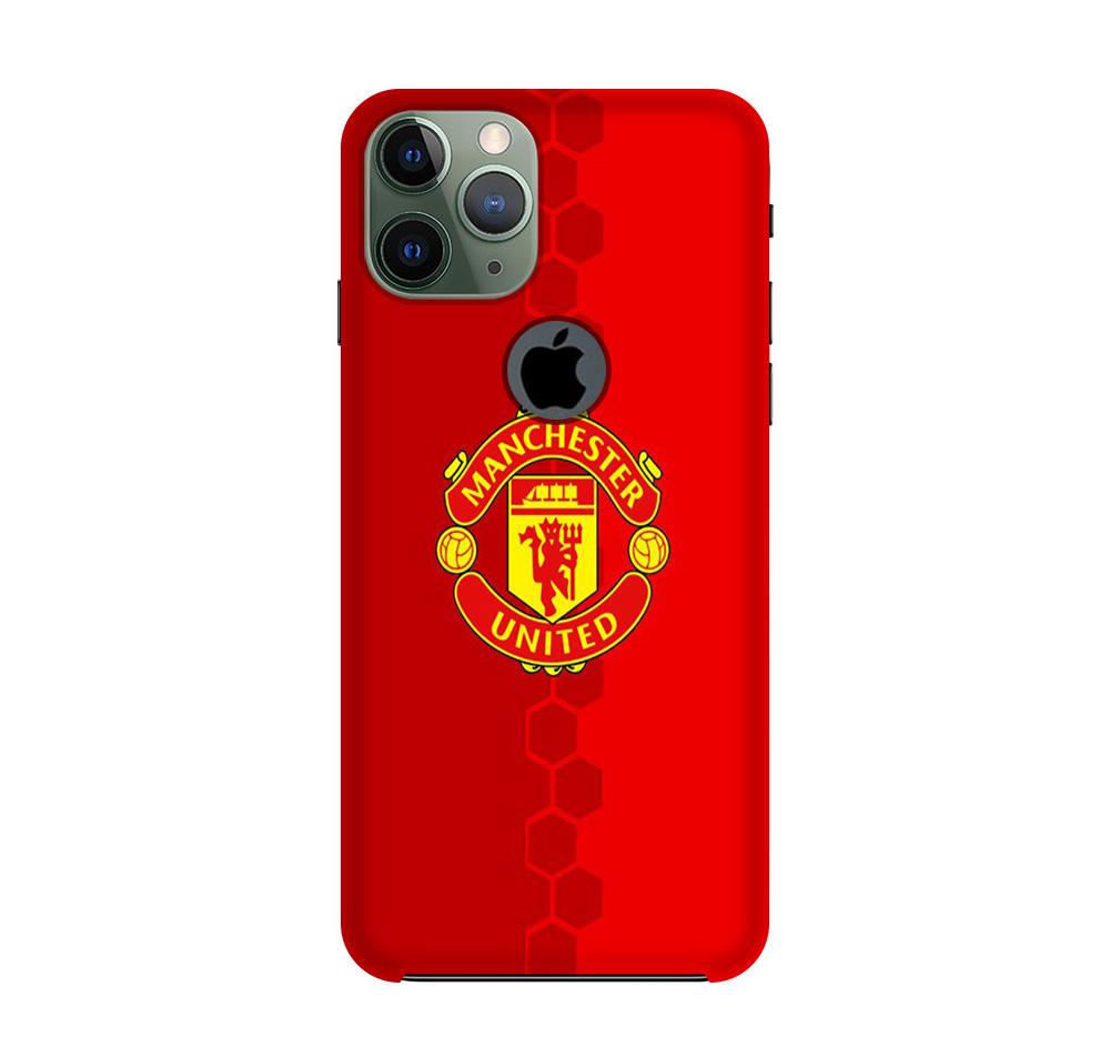 Manchester United Case for iPhone 11 Pro Max logo cut(Design - 157)