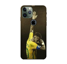 Neymar Jr Mobile Back Case for iPhone 11 Pro Max logo cut  (Design - 168)