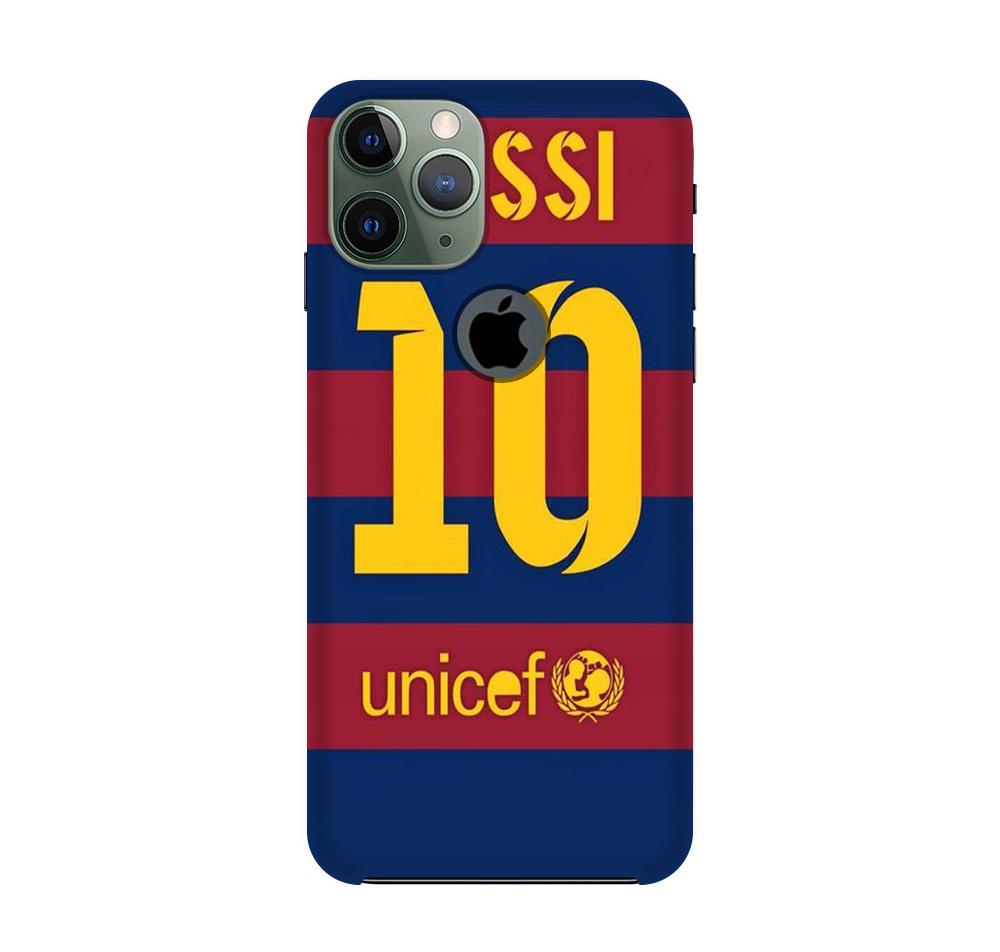 Messi Case for iPhone 11 Pro Max logo cut(Design - 172)