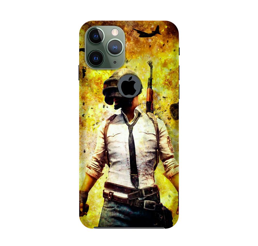 Pubg Case for iPhone 11 Pro Max logo cut(Design - 180)