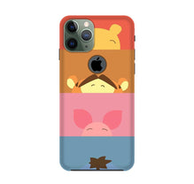 Cartoon Mobile Back Case for iPhone 11 Pro Max logo cut (Design - 183)