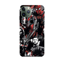 Avengers Mobile Back Case for iPhone 11 Pro Max logo cut (Design - 190)