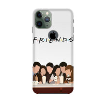 Friends Mobile Back Case for iPhone 11 Pro Max logo cut (Design - 200)