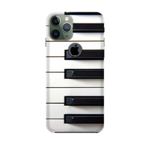 Piano Mobile Back Case for iPhone 11 Pro Logo Cut  (Design - 387)