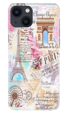 Paris Eiftel Tower Mobile Back Case for iPhone 13 (Design - 54)