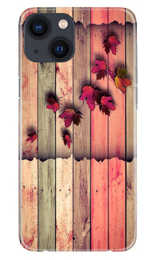 Wooden look2 Mobile Back Case for iPhone 13 (Design - 56)