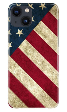 America Mobile Back Case for iPhone 13 Mini (Design - 79)