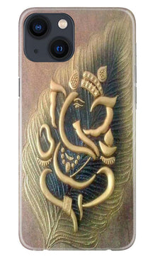 Lord Ganesha Mobile Back Case for iPhone 13 (Design - 100)