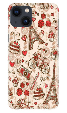 Love Paris Mobile Back Case for iPhone 13  (Design - 103)