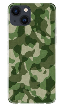 Army Camouflage Mobile Back Case for iPhone 13  (Design - 106)