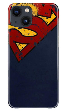 Superman Superhero Mobile Back Case for iPhone 13 Mini  (Design - 125)