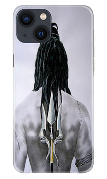 Lord Shiva Mobile Back Case for iPhone 13  (Design - 135)