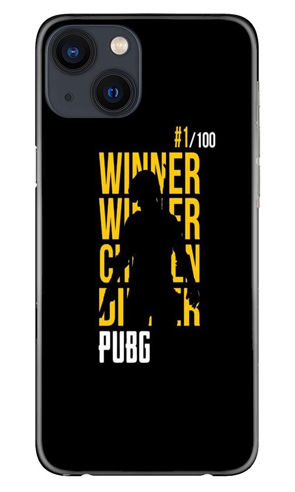 Pubg Winner Winner Case for iPhone 13  (Design - 177)