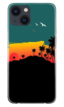 Sky Trees Mobile Back Case for iPhone 13 (Design - 191)