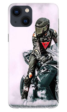 Biker Mobile Back Case for iPhone 13 (Design - 383)