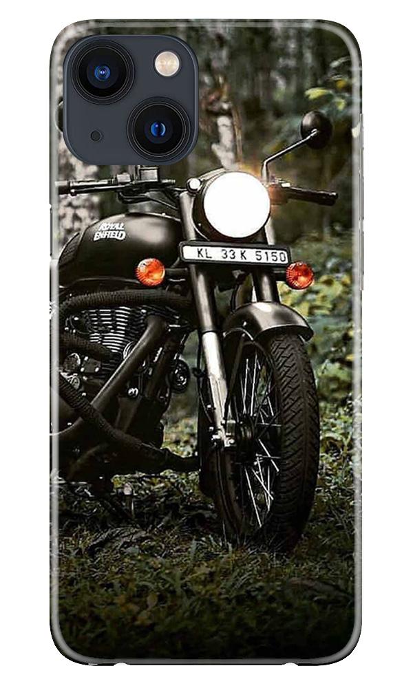 Royal Enfield Mobile Back Case for iPhone 13 (Design - 384)