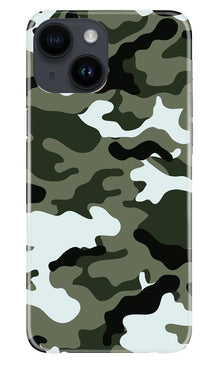Army Camouflage Mobile Back Case for iPhone 14  (Design - 108)